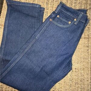 Levi's Straight Leg Blue Jeans